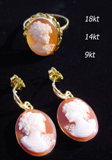 cameo & coral jewelry