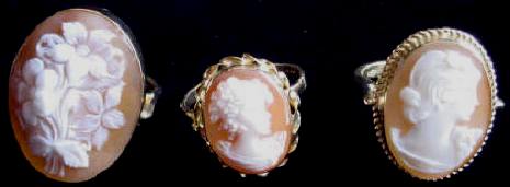 cameo rings