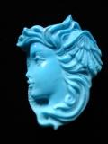 medusa turquoise cameo