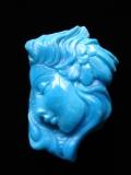 medusa turquoise cameo